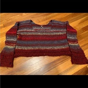 Free People Cropped Sweater